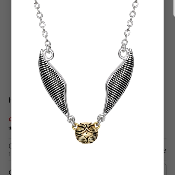 NWT Harry Potter Snitch Necklace - Picture 1 of 4